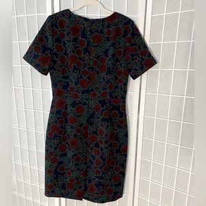 J.Crew Floral Sheath Dress